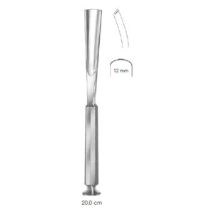 Bone Stille Gouge 12 mm Curved