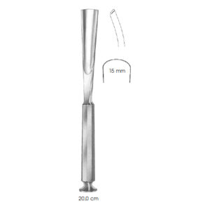 Bone Stille Gouge 15 mm Curved