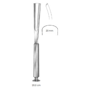 Bone Stille Gouge 20 mm Curved