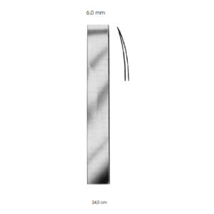 Bone Chisels Lambotte Osteotome 6,0 mm Curved