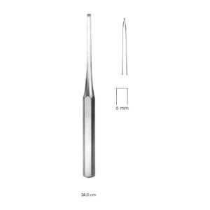 Hibbs Chisel 6 mm Straight