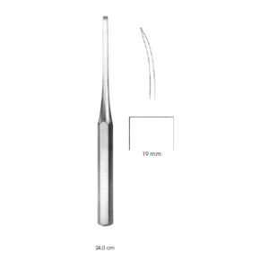 Hibbs Chisel 19 mm Curved