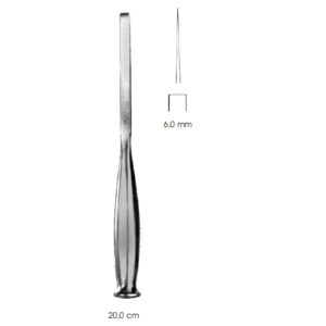 Smith-Petersen Bone Chisel, 6.0 mm Straight