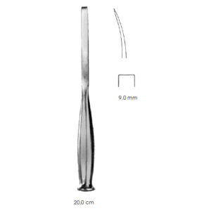 Smith-Petersen Bone Chisel, 9.0 mm Curved