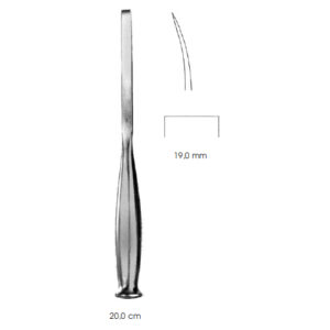 Smith-Petersen Bone Chisel, 19.0 mm Curved