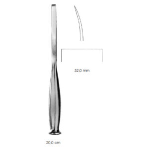 Smith-Petersen Bone Chisel, 32.0 mm Curved