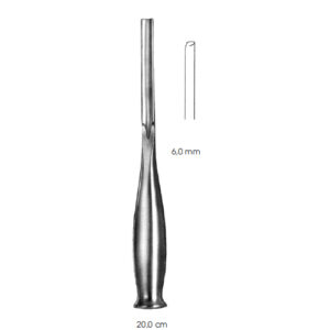 Smith-Petersen Gouge, 6 mm Straight