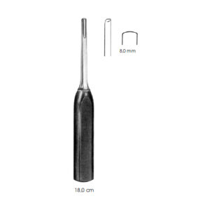 Bone Gouges, Lexer-Mini, Gouge 8 mm