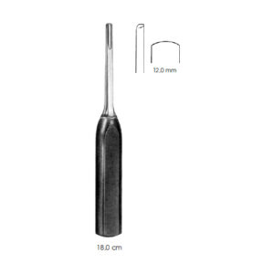 Bone Gouges, Lexer-Mini, Gouge 12 mm