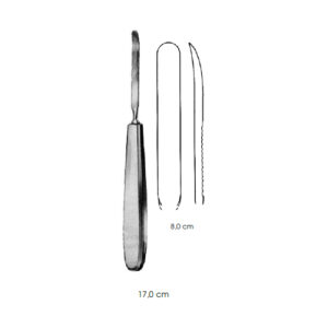 Raspatories, Raspatorium, 8,0 cm