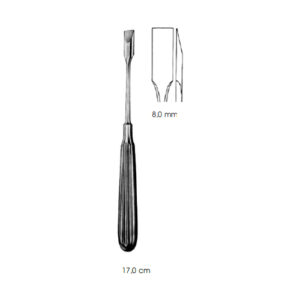 Raspatories, Adson, 8,0 mm, Fig. 1
