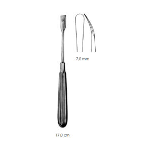 Raspatories, Adson, 7,0 mm, Fig. 2