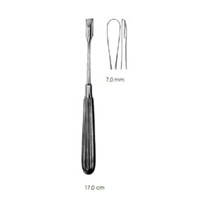 Raspatories, Adson, 7,0 mm, Fig. 3