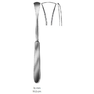 Raspatories, Langenbeck, 19,0 cm