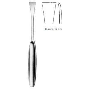 Raspatories, Langenbeck, 19 cm
