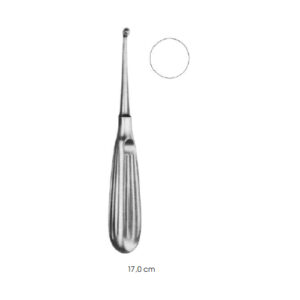 Bone Curettes, Bruns, Fig. 6