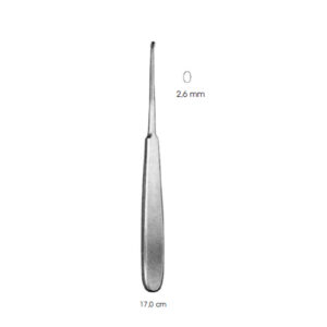Bone Curettes, Williger, 2,6 mm