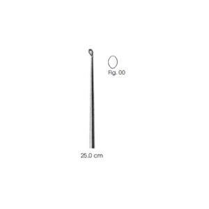 Bone Curettes, Fig. 00 Curved