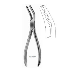 Bone Holding Forceps, Semb Without Ratchet