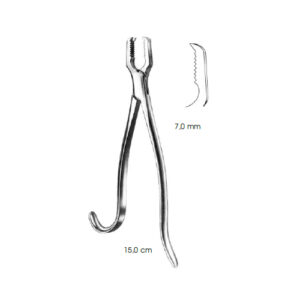 Bone Holding Forceps, Kern-Lane Without Ratchet 7 mm