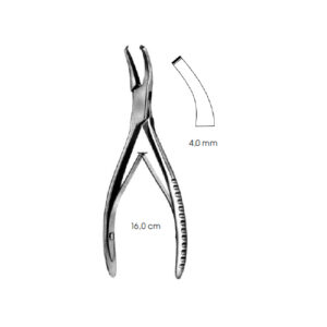 Bone Cutting Forceps, Gardner, 4,0 mm