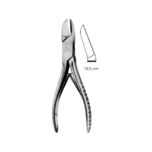 Bone Cutting Forceps, Liston Curved