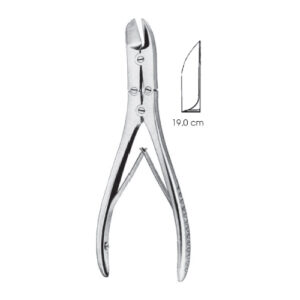 Bone Cutting Forceps, Ruskin- Liston Straight