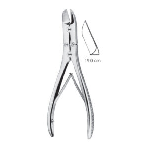 Bone Cutting Forceps, Ruskin- Liston Curved