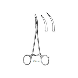 Tendon Interlacing Forceps Curved