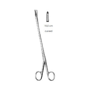 Brand Tendon Seizing Forceps 15,0 Curved