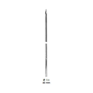 Kirschner Wires, Kirschner Trocar Point/With Flat Shaft Length Ø 0,6 mm In Packages With 10 Pieces