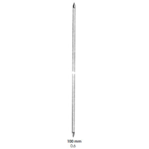 Kirschner Wires, With Trocar Shaft Trocar Point Ø Length 100 mm Packages With 10 Pieces Further Kirschner Wires With Thread Tips, Other Lenght And From Titanium Are Possible