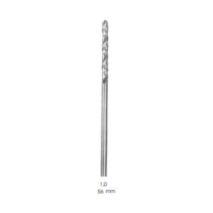 Drills, Round Shaft Length Ø 1,0 mm