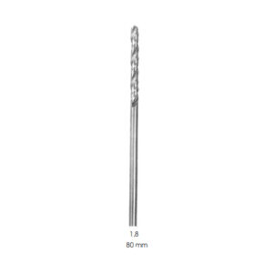 Drills, Round Shaft Length Ø 1,8 mm