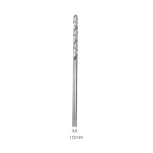 Drills, Round Shaft Length Ø 3.5 mm