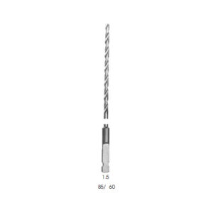 Drills, Quick Coupling ( Ao) Length* 85/ Ø 1.5 mm