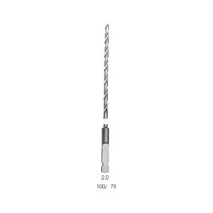Drills, Quick Coupling ( Ao) Length* 100/ Ø 2.0 mm