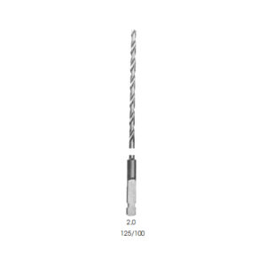 Drills, Quick Coupling ( Ao) Length* 125/ Ø 2.0 mm