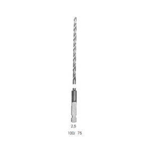 Drills, Quick Coupling ( Ao) Length* 100/ Ø 2.7 mm