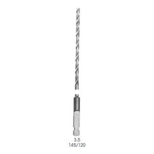 Drills, Quick Coupling ( Ao) Length* 145/ Ø 3.5 mm