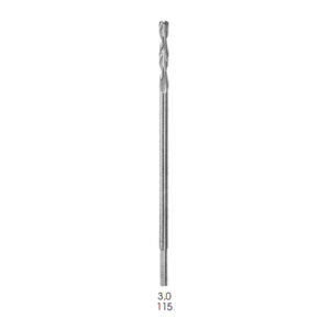 Drills, Triangular Shaft Length Ø 3.0 mm Cannulated