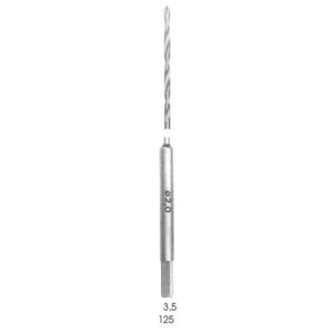 Drills, Quadroangular Shaft Length Ø 3.5 mm