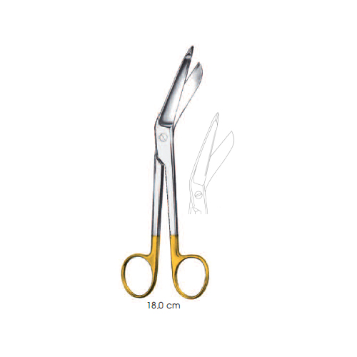 Bandage Scissors, Lister, Tc
