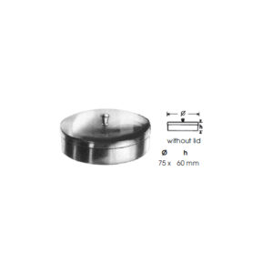 Containers For Cotton, Pellets Without Lid Ø 75 X H